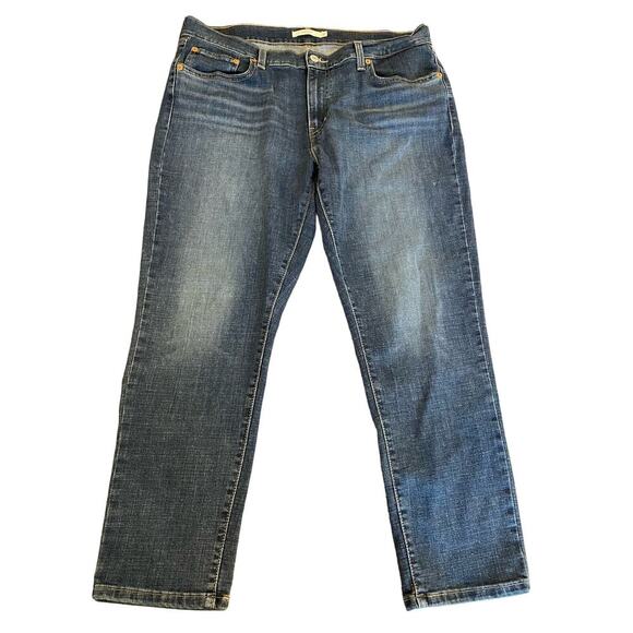 LEVI'S Boyfriend Denim Jeans Pants Women's 32 waist 27 length - Picture 1 of 10